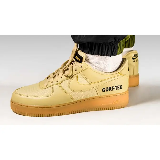 Nike Air Force 1 Low WTR Gore-Tex Team Gold | Where To Buy