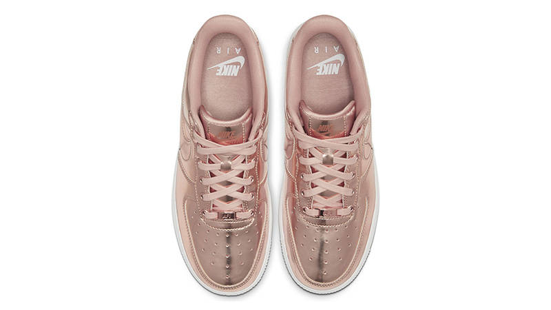 Nike Air Force 1 SP Liquid Metal Pack Rose Gold