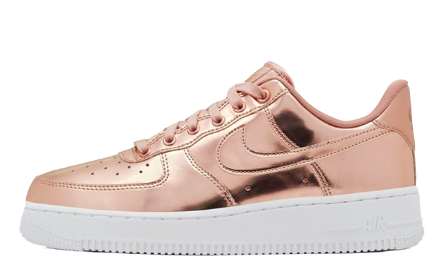 Nike Air Force SP Liquid Metal Pack Rose Gold Where To Buy TBC
