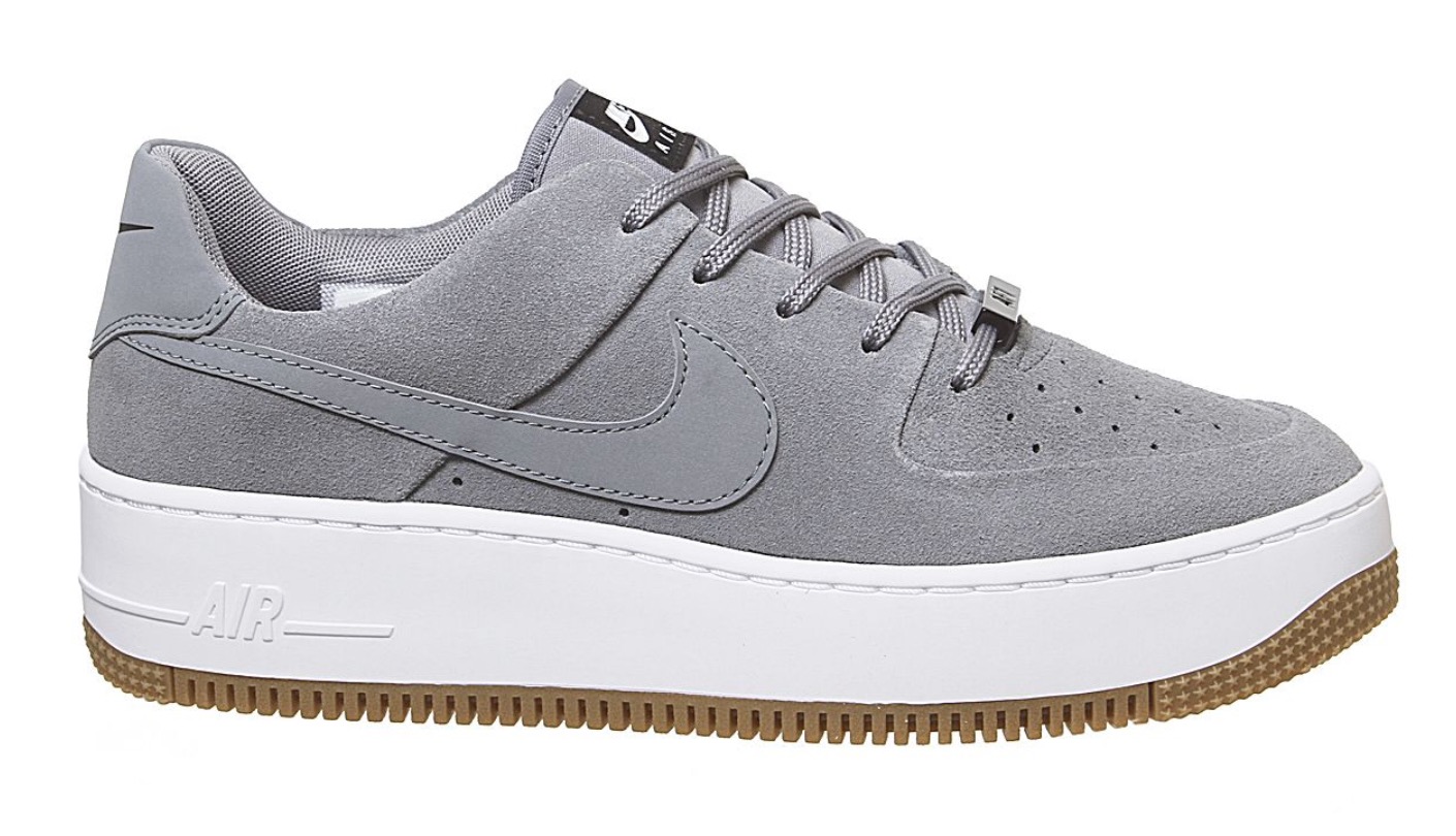 Nike Air Force 1 Sage Grey Qhite