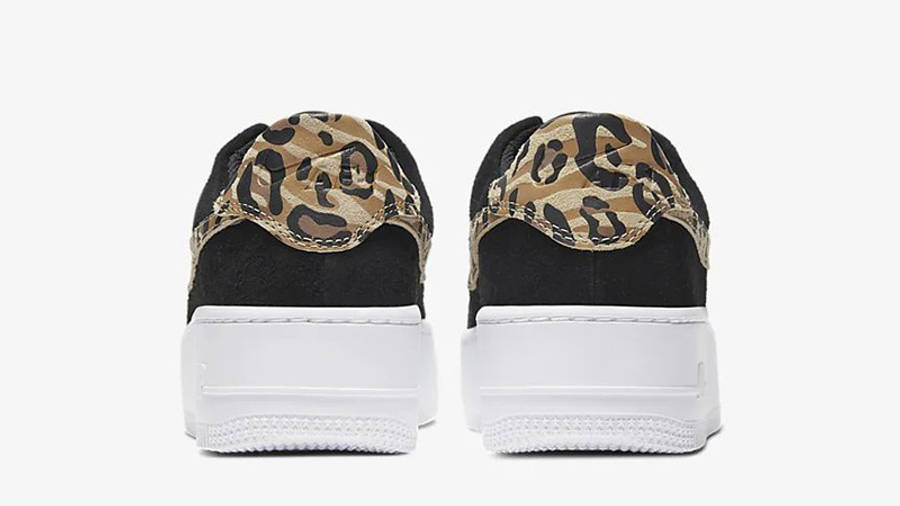 black leopard print air force 1