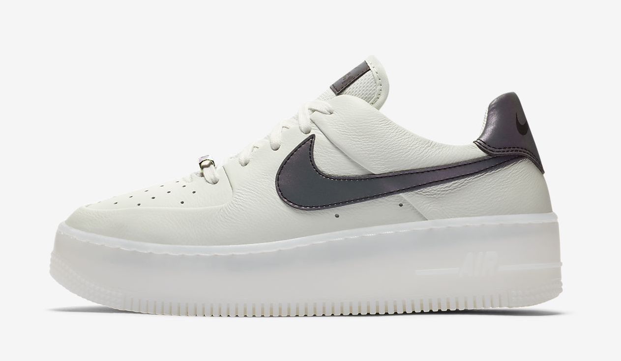 Nike Air Force 1 Sage White Grey]