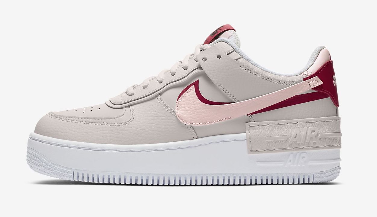 Nike Air Force 1 Shadow Grey Pink