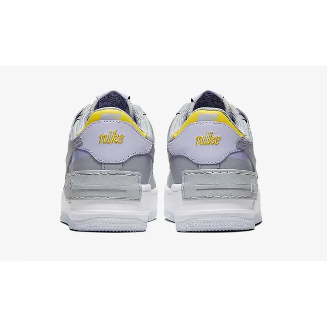 Nike women's air force 1 shadow trainer wolf grey best sale