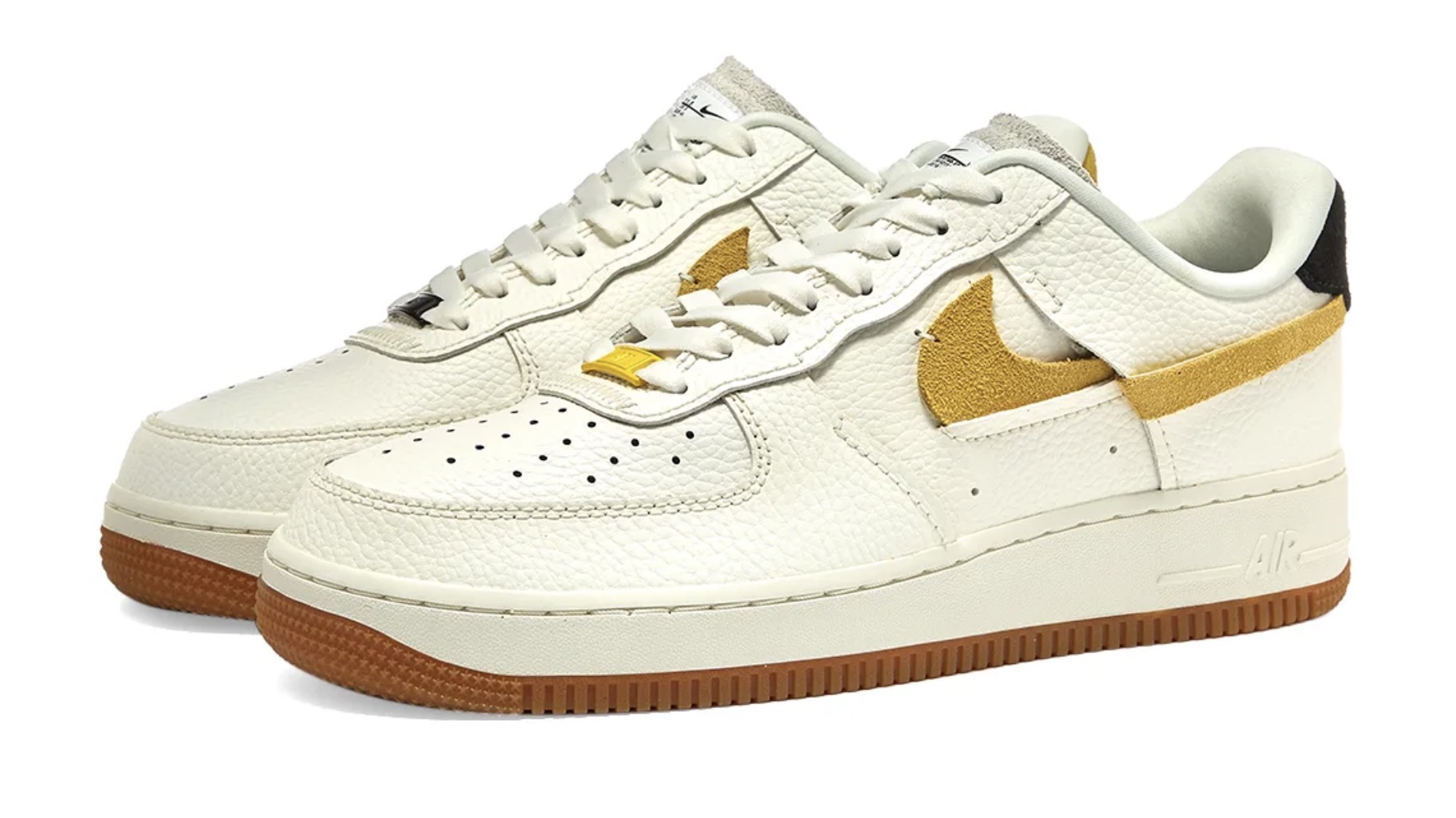 Nike Air Force 1 Vandalised LXX White Goold Black