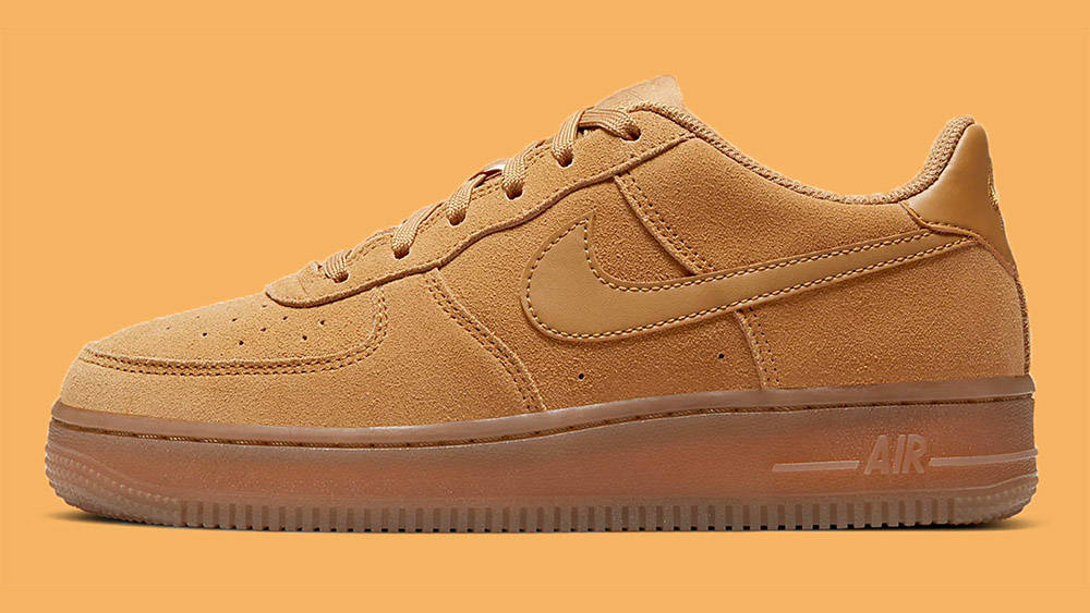 The Nike Air Force 1 Wheat Finally Arrives In Smaller Sizes For Just £55!
