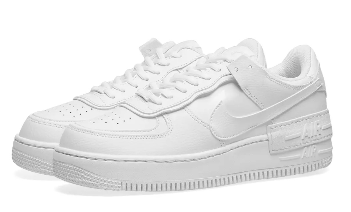 Nike Air Force 1 shadow white.