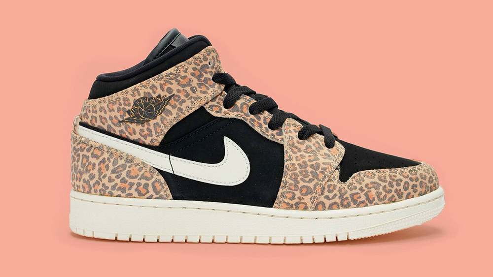 Nike Air Jordan 1 Mid Leopard