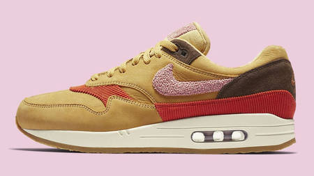 Fluffy Pink Swooshes Adorn This Air Max 1 That's Now In The Sale! Fluffy Pink Swooshes Adorn This Air Max 1 That's Now In The Sale!