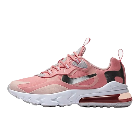  Nike Womens Air Max 270 React CW7015 100 Pastel - Size 8.5W |  Road Running