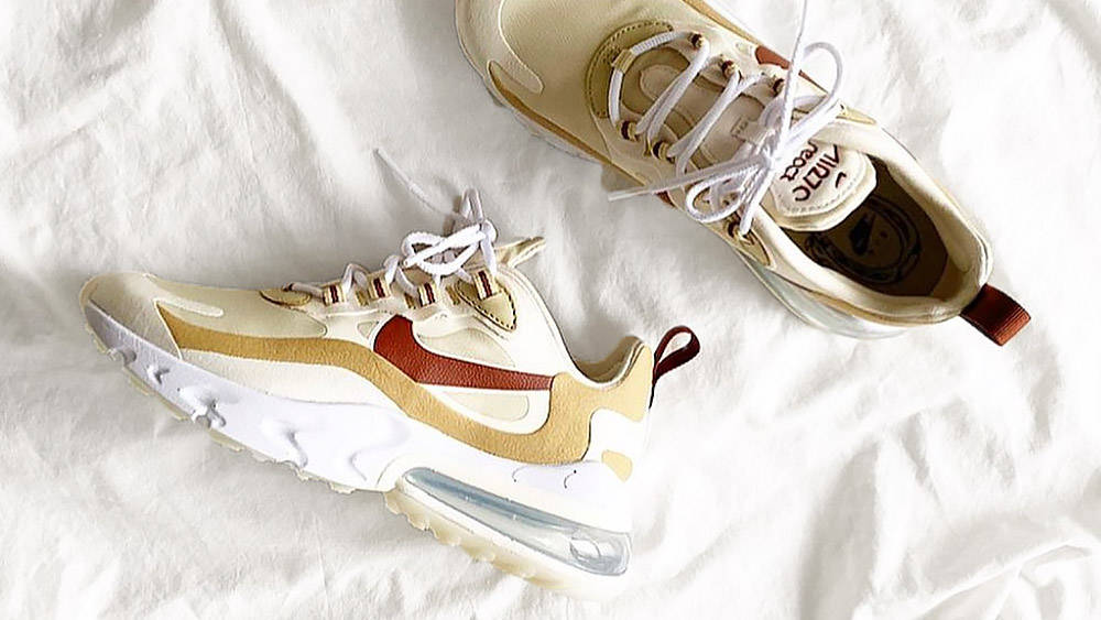 Nike Air Max 270 React Red Beige