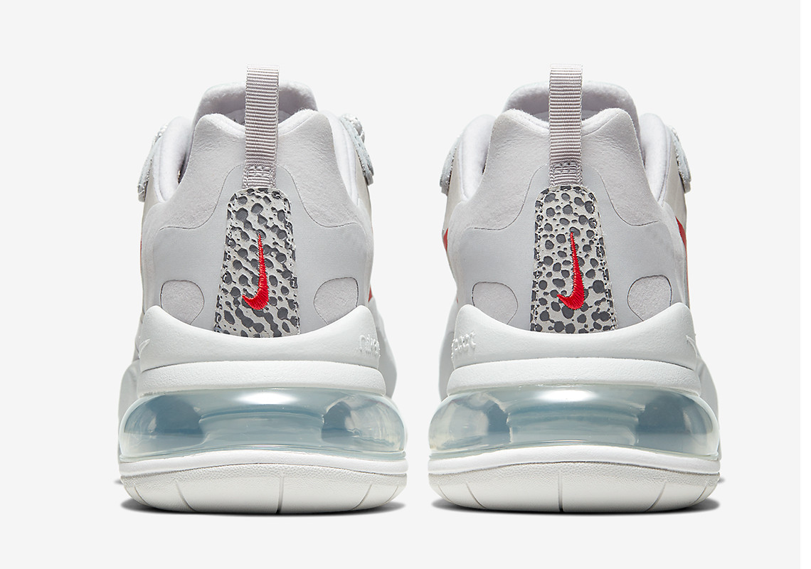 Nike Air Max 270 React Red White back