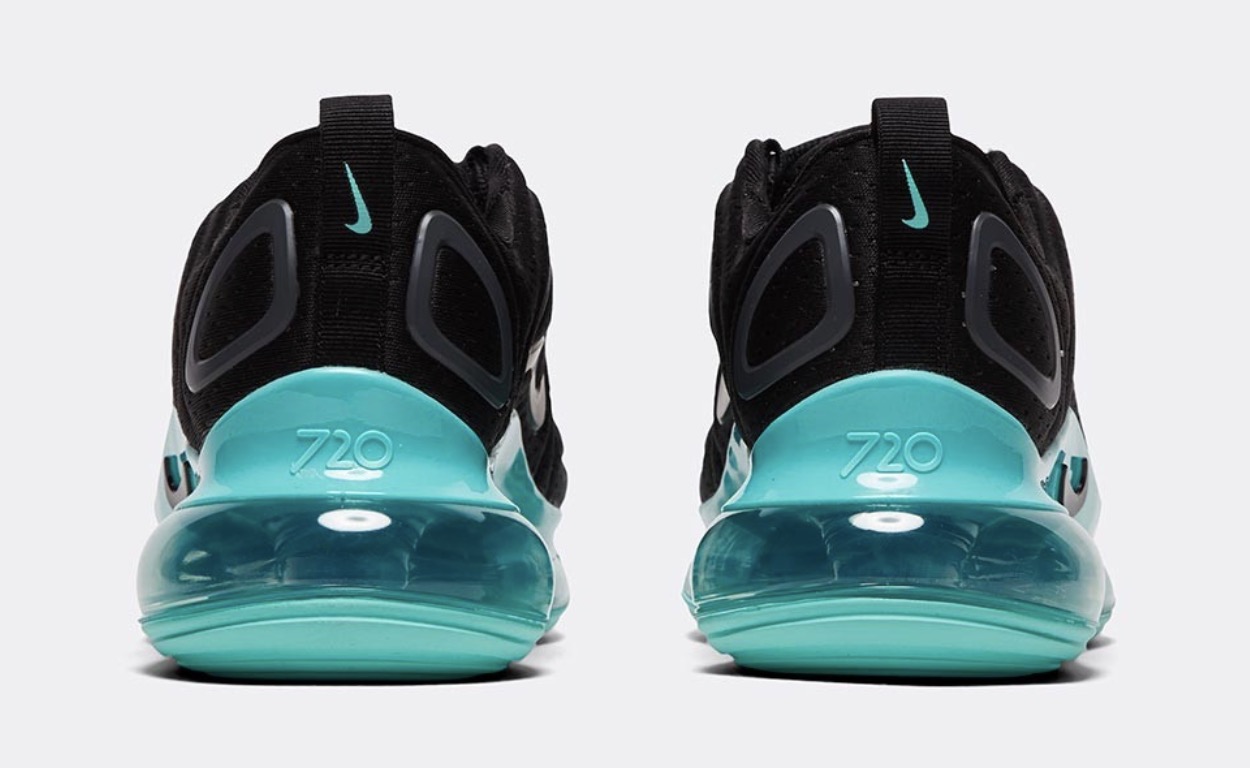 Nike Air Max 720 Black Green back