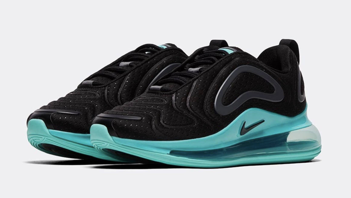 air max 720 black and green