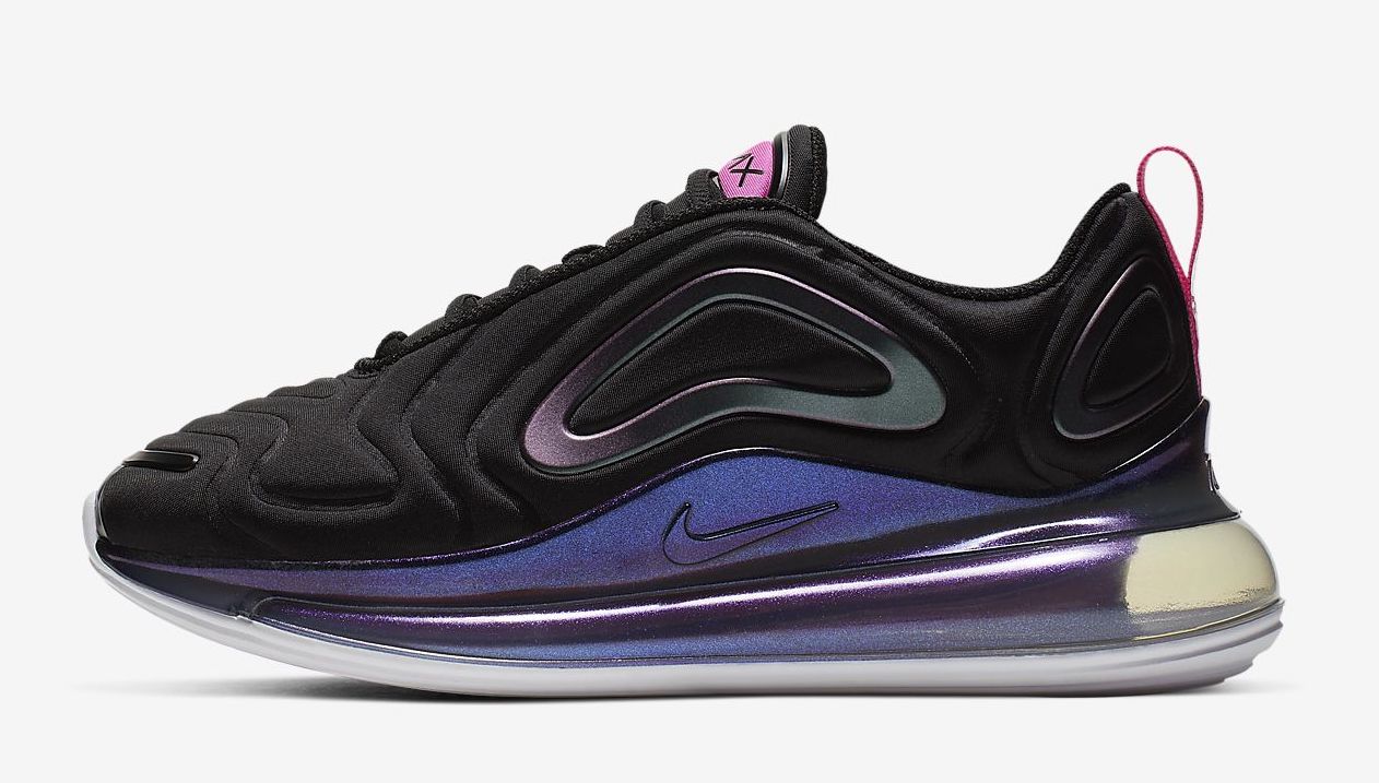 Nike Air Max 720 Black Laser Fuchsia