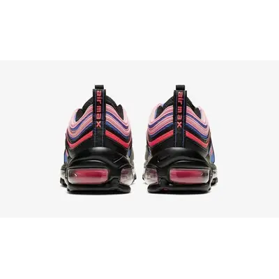 Black shops pink and blue air max 97