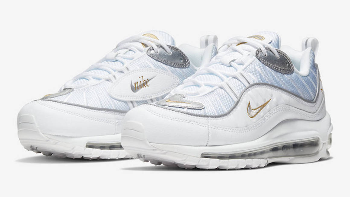 air max 98 white and blue