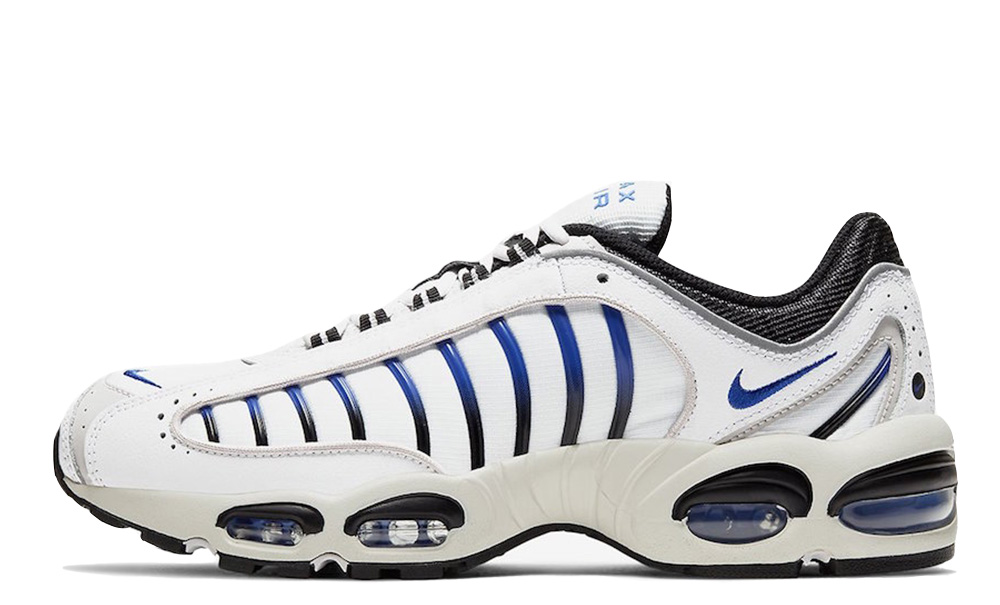 nike air max tailwind white and blue