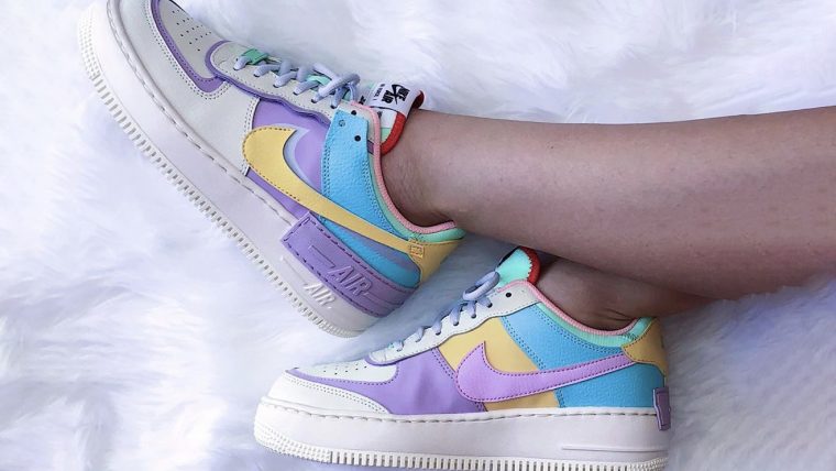 Nike Air force 1 Shadow pastel.