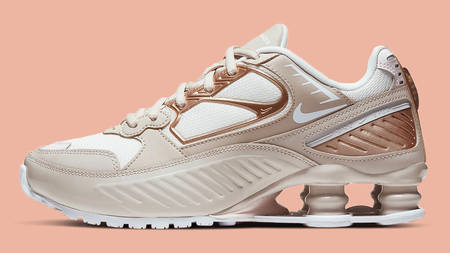 Bronze Panels Bring A Feminine Touch To The Nike Shox Enigma 9000 Bronze Panels Bring A Feminine Touch To The Nike Shox Enigma 9000