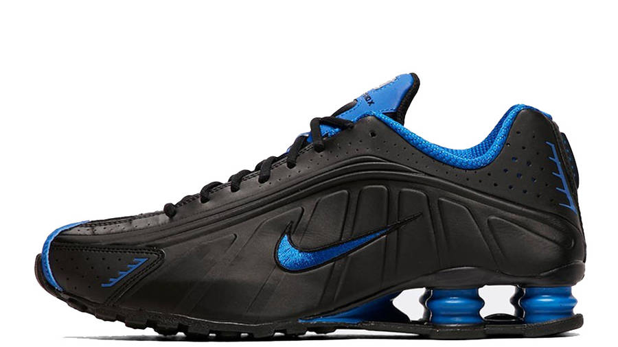 Nike Shox R4 Black Game Royal | Where To Buy | 104265-053 | The Sole ...
