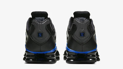 black and blue shox