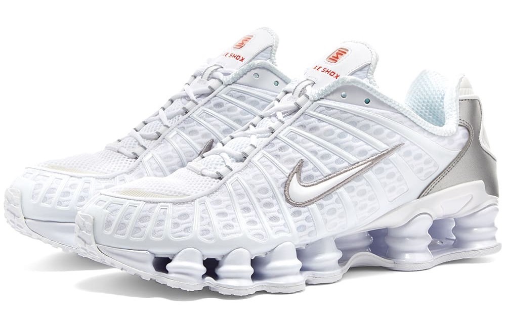 Nike Shox TL triple white