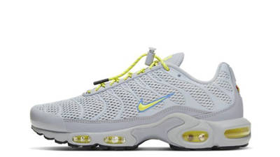 nike tn white blue yellow
