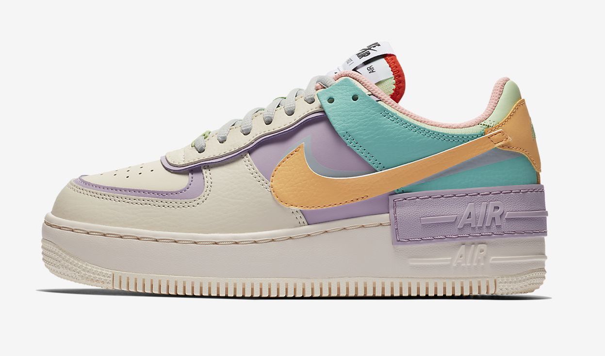 Nike air Force 1 Shadow Pastel Multi
