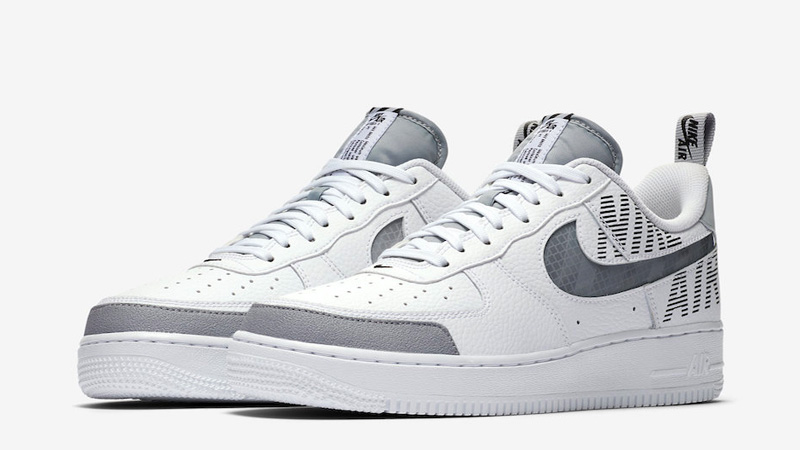 nike air force under construction white