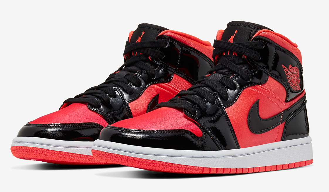 Nike air jordan 1 Black Pink front