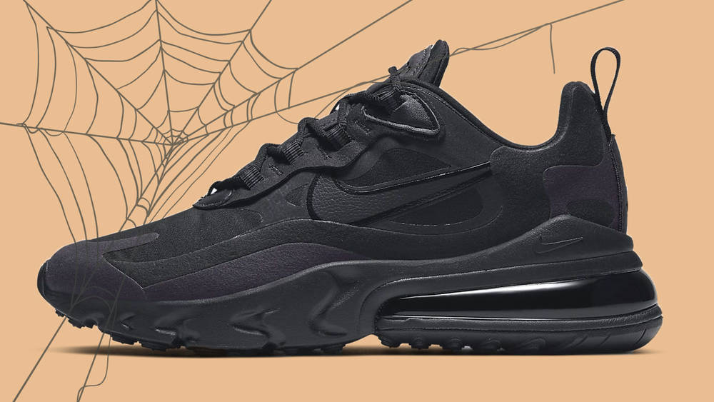 Nike air max 270 React Black side Nike air max 270 React Black side