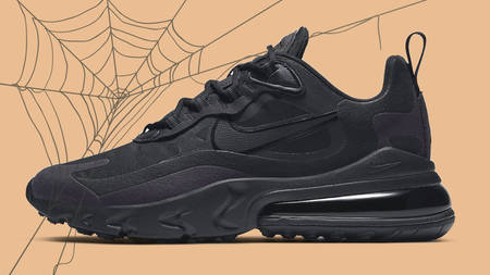 This Triple Black Air Max 270 React Is Bringing The Spooky Vibes
