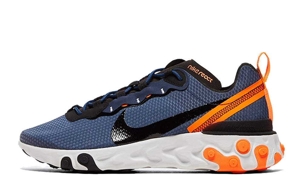 Nike React Element 55 Navy Black Where To Buy Ci31 400 The Sole Supplier