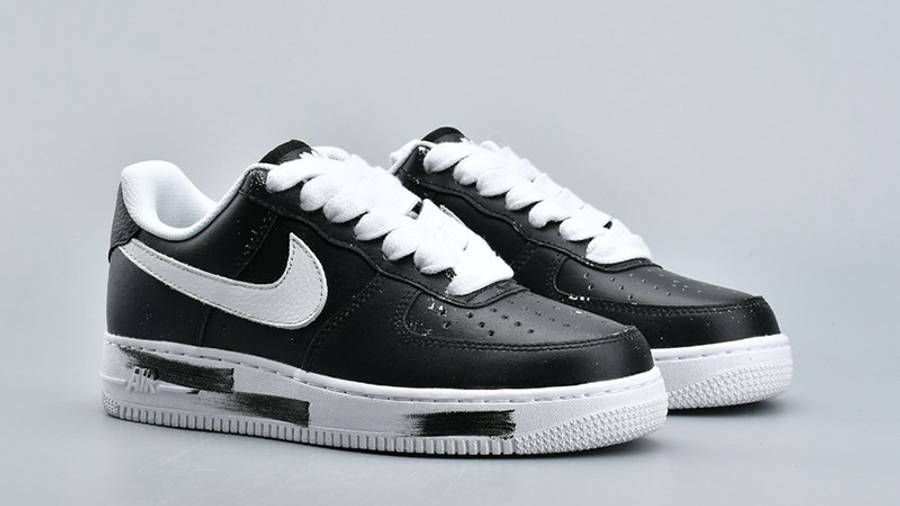PEACEMINUSONE x Nike Air Force 1 Low Black White AQ3692-001 front