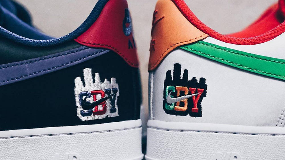 Image via atmos Tokyo Nike Air Force 1 'SBY' Collection
