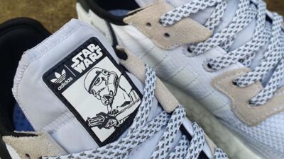 First Look At The Star Wars x adidas Nite Jogger ‘Stormtrooper’