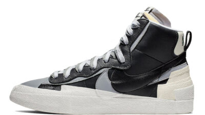 Sacai x Nike Blazer Mid Black Grey BV0072-002