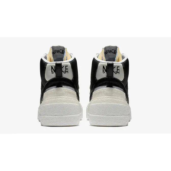 Sacai x Nike Blazer Mid Black Grey | Where To Buy | BV0072-002