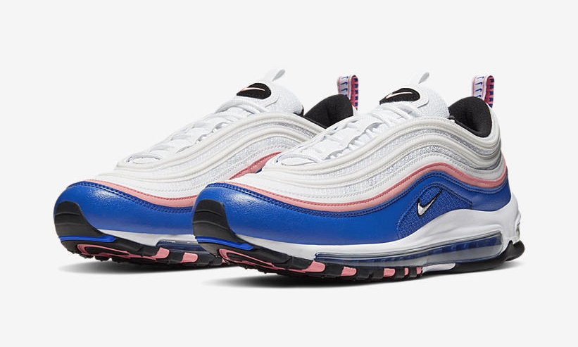 Swoosh Detailing Updates This Nike Air Max 97 In Bubblegum Pink & Blue 2
