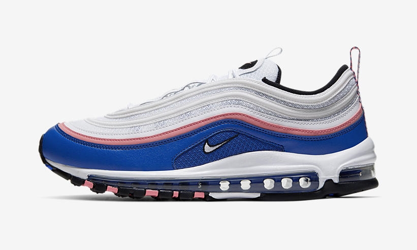 Air max 97 pink white and blue best sale