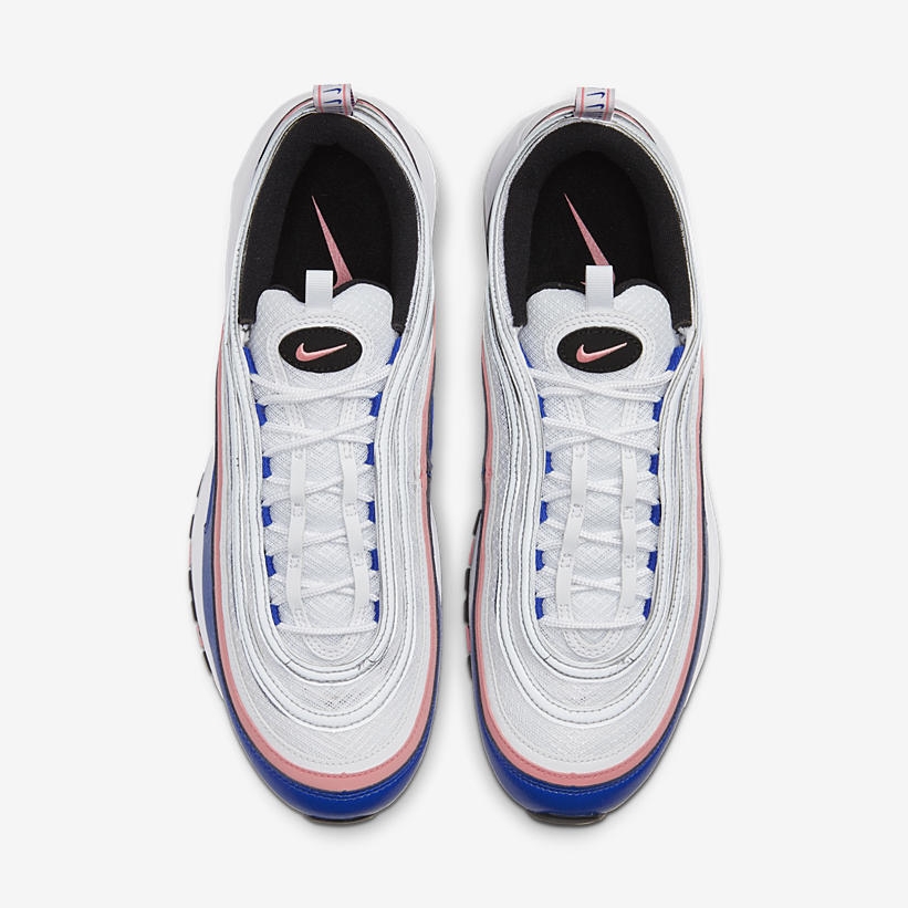 Swoosh Detailing Updates This Nike Air Max 97 In Bubblegum Pink & Blue 4