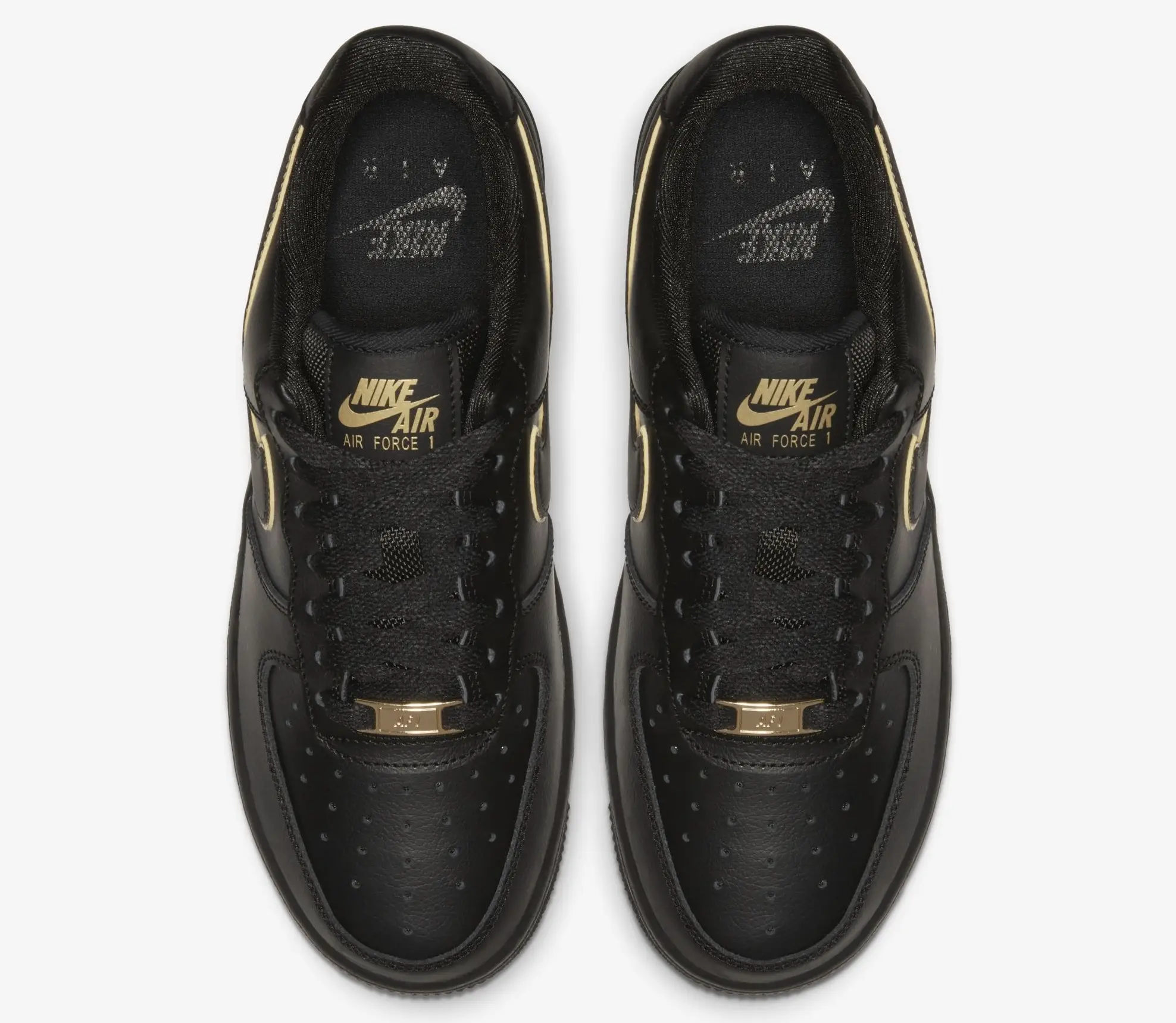 The Next Metallic Air Force 1 Gets Unveiled In Black And Gold | The ...