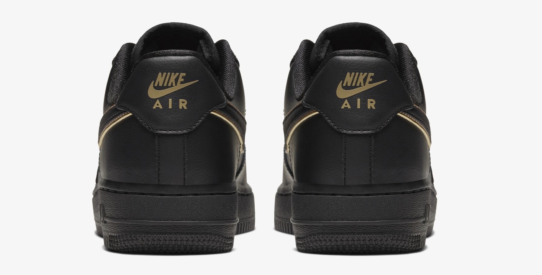 The Next Metallic Air Force 1 Gets Unveiled In Black And Gold