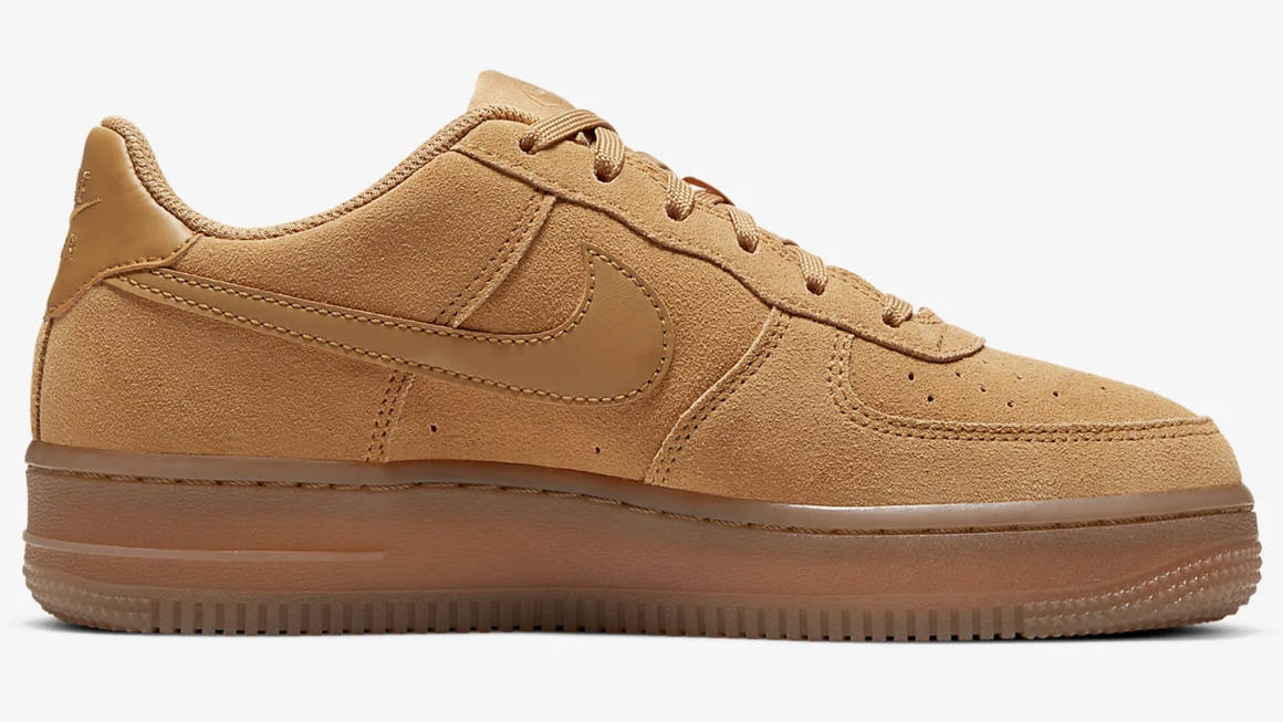 The Nike Air Force 1 Wheat Finally Arrives In Smaller Sizes For Just £ 