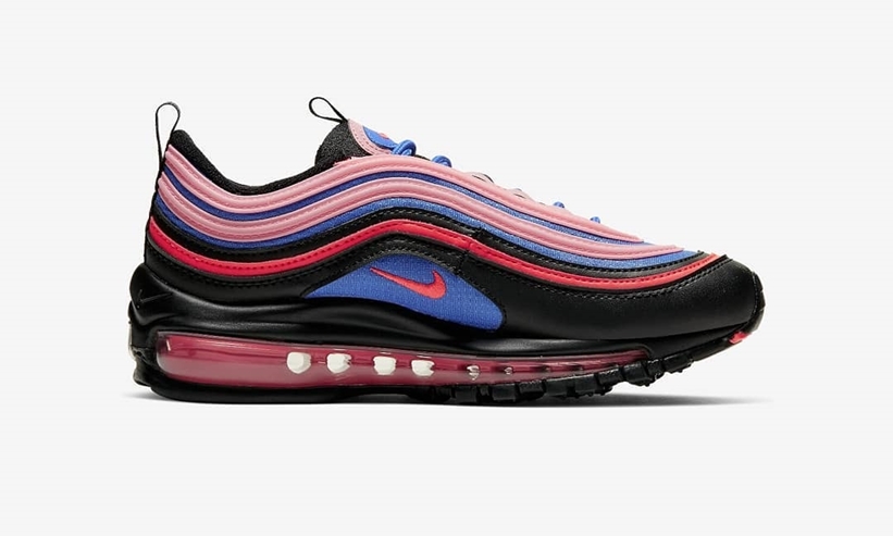 The Nike Air Max 97 Turns On Dark Mode In Black And Pink For The Cooler Days 4