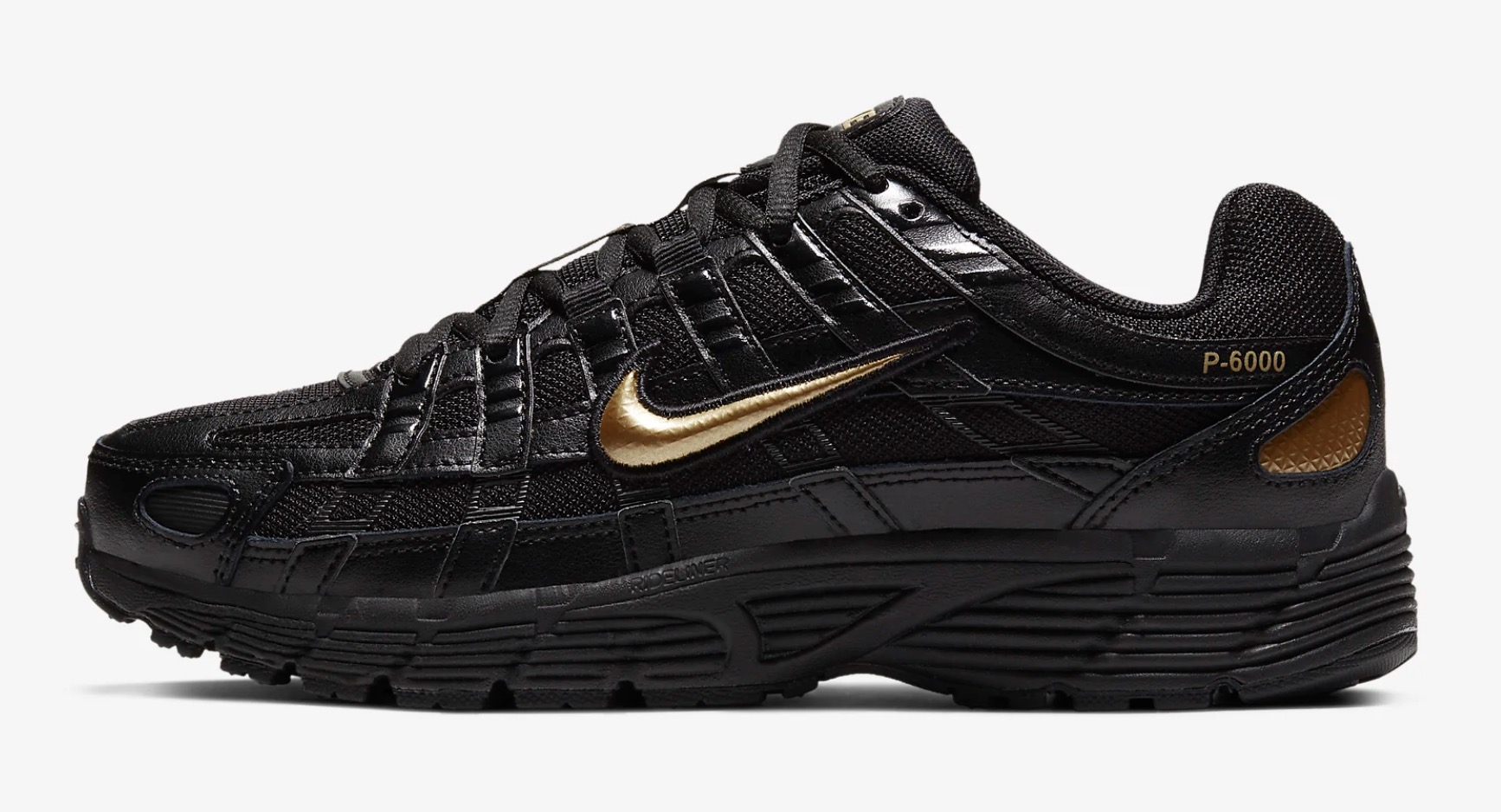 The Nike P-6000 Has Had An AW19 Makeover In Black And Gold