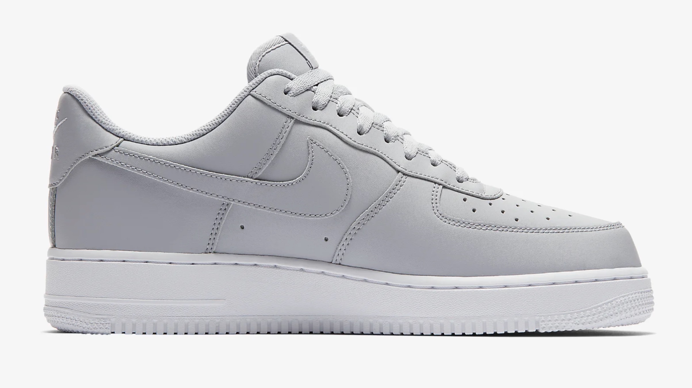 This Wolf Grey Air Force 1 Is Giving Us All The Minimal Feels 2