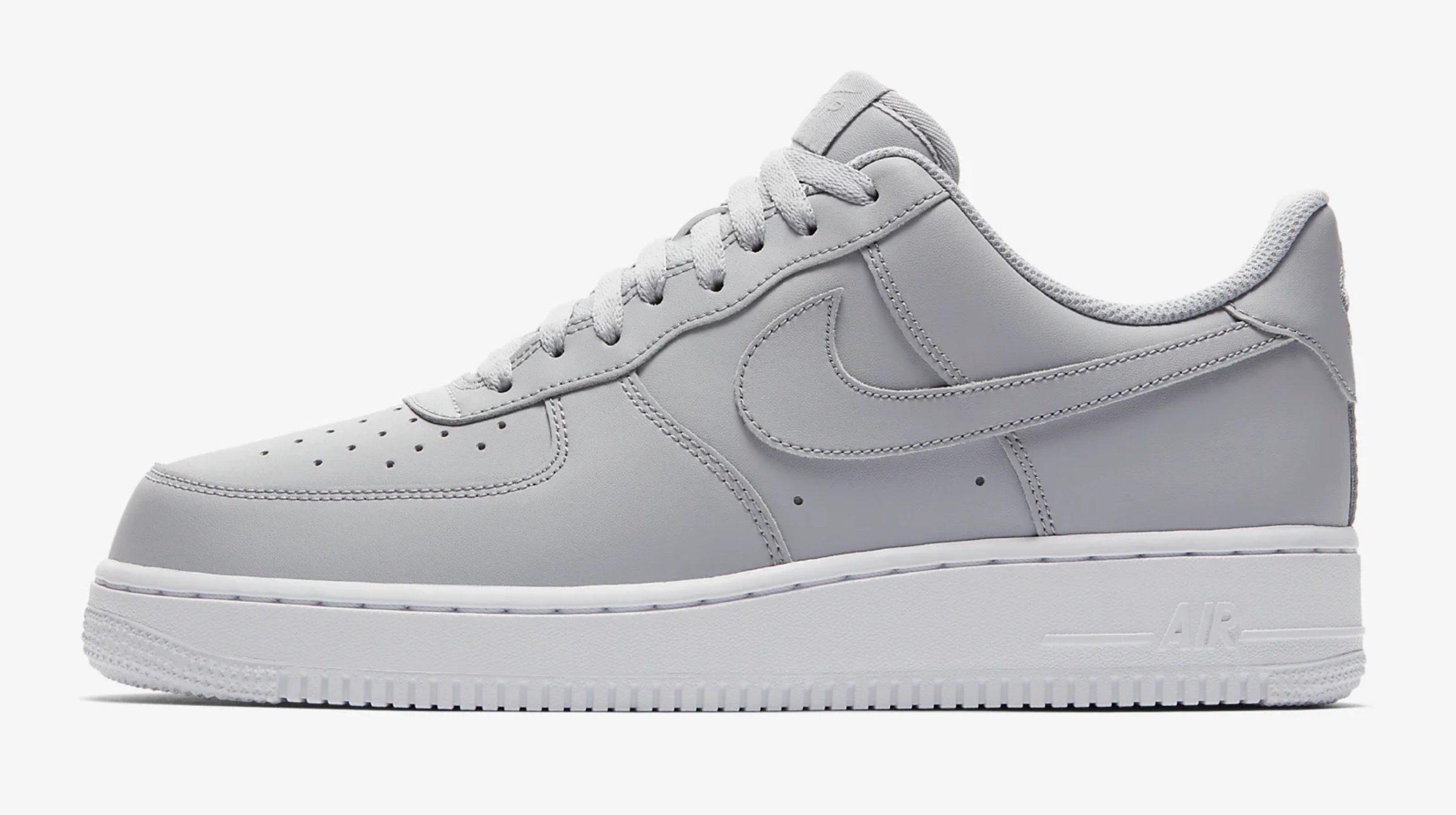 This Wolf Grey Air Force 1 Is Giving Us All The Minimal Feels
