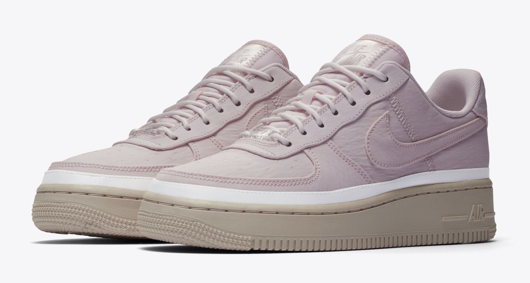 Tone It Down In The Unique Nike Air Force 1 07 SE 'Light Soft Pink' 4